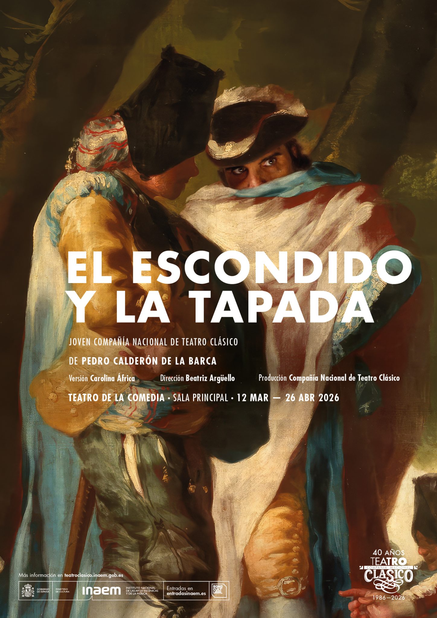 Cartel de El escondido y la Tapada