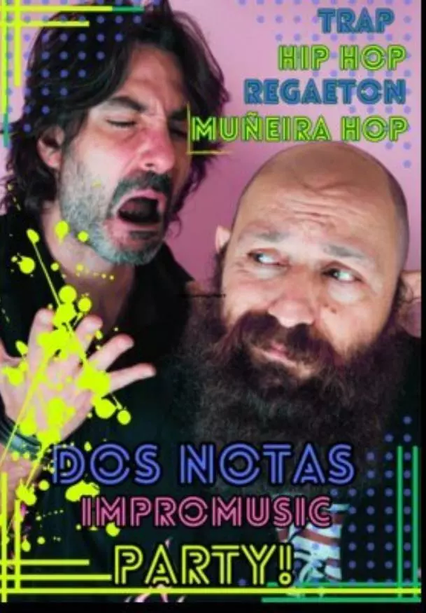 Cartel de Impro musikal dos notas