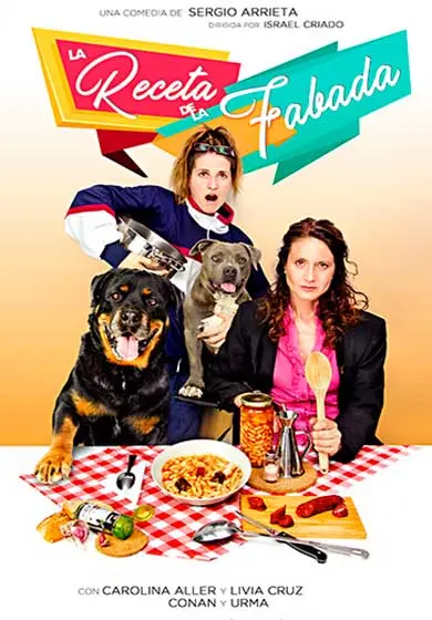 Cartel de La receta de la fabada
