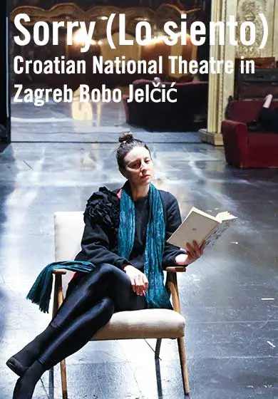 Cartel de Croatian National Theatre in Zagreb/Bobo Jelčić: Sorry (lo siento)
