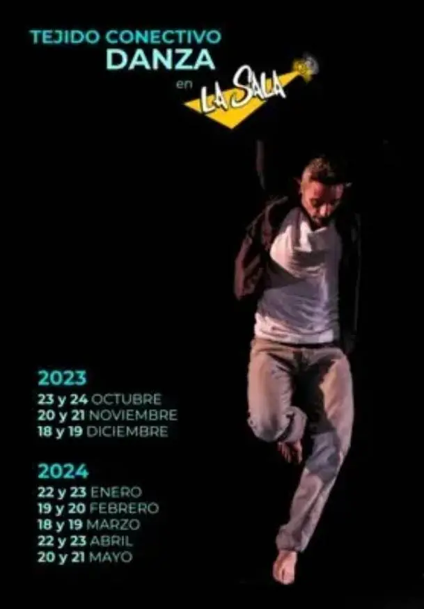 Cartel de Tejido Conectivo. Danza en La Sala