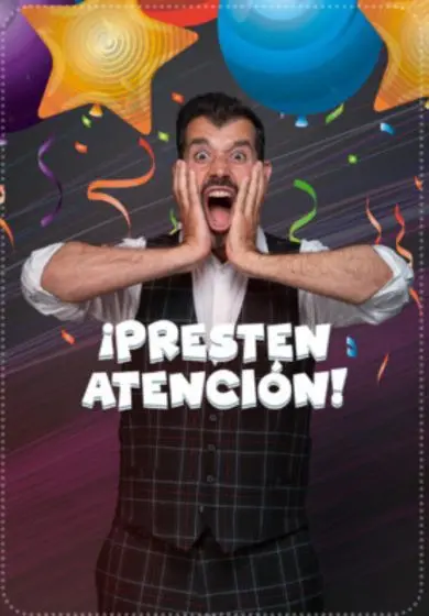 Cartel de Presten Atención