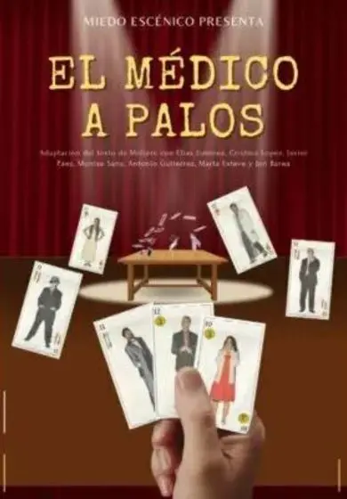 Cartel de El médico a palos