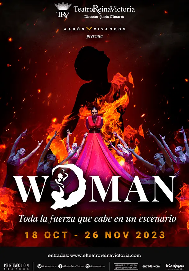 Cartel de Aarón Vivancos: Woman