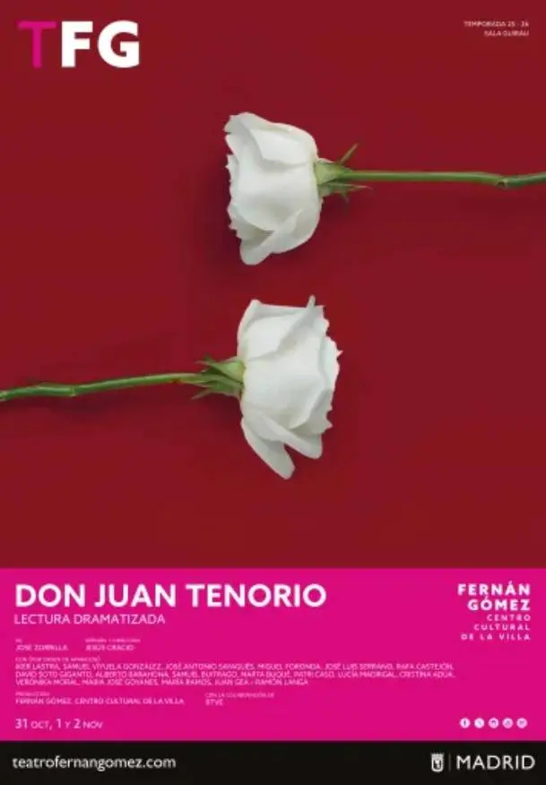 Cartel de Don Juan Tenorio. Jesús Cracio