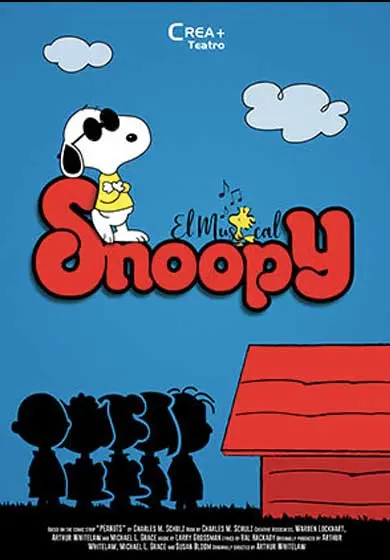 Cartel de Snoopy El Musical