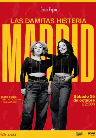 Cartel de Las Damitas Histeria