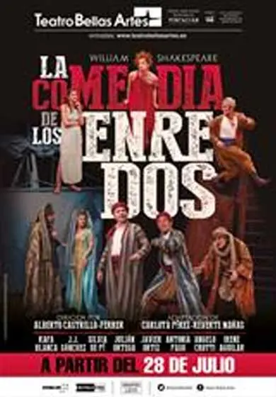 Cartel de La comedia de los enredos