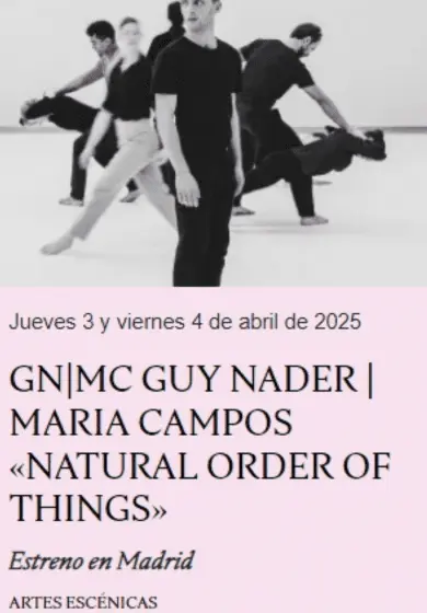 Cartel de Natural Order of Things
