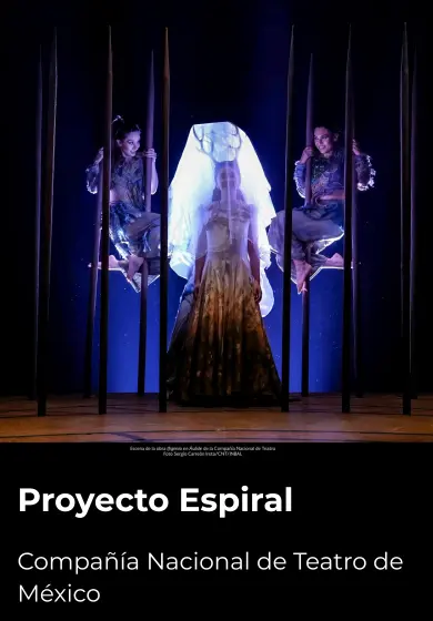 Cartel de Proyecto Espiral - Compañía Nacional de Teatro de México