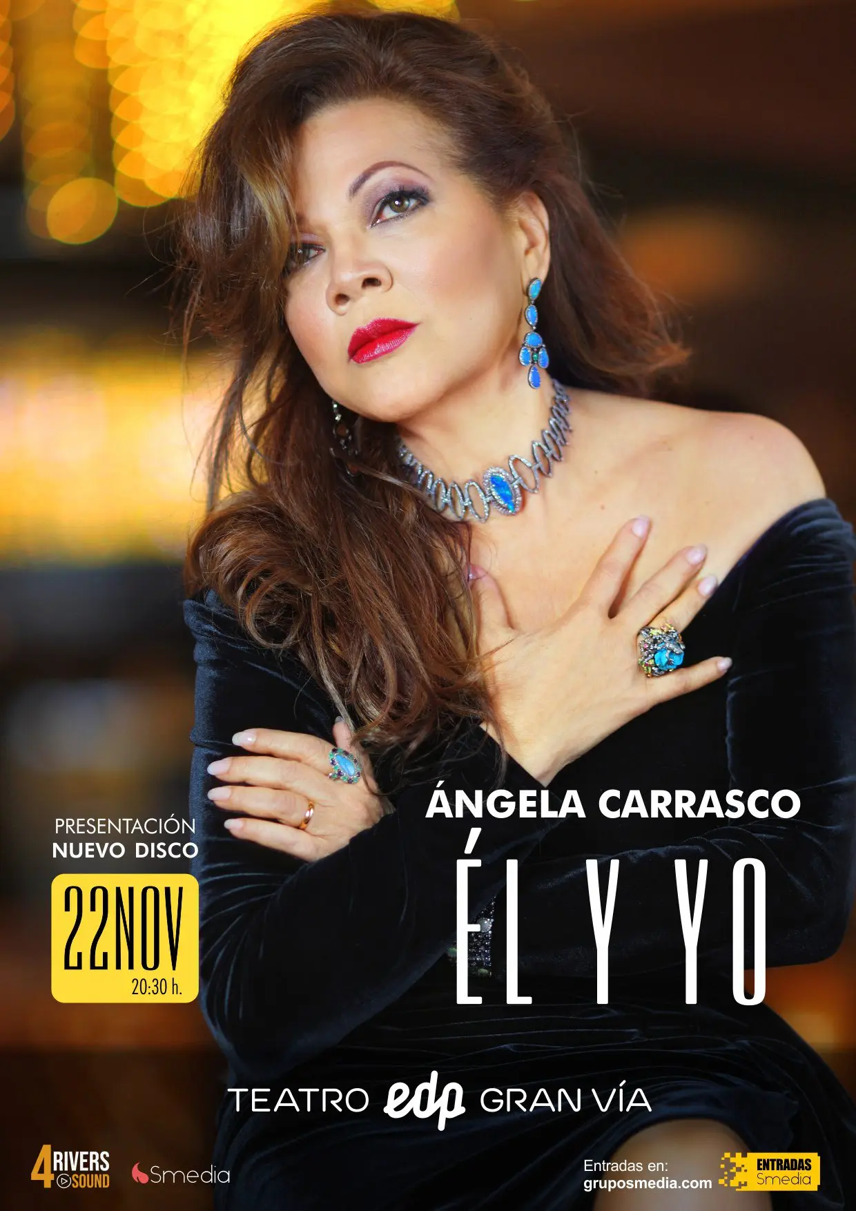 Cartel de Ángela Carrasco: Él y Yo
