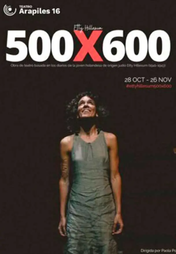 Cartel de Etty Hillesum 500x600