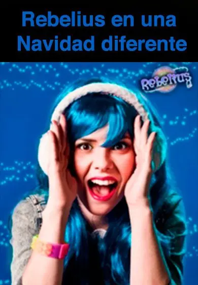 Cartel de Rebelius en una navidad diferente
