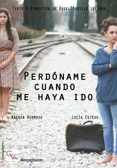 Cartel de Perdóname cuando me haya ido