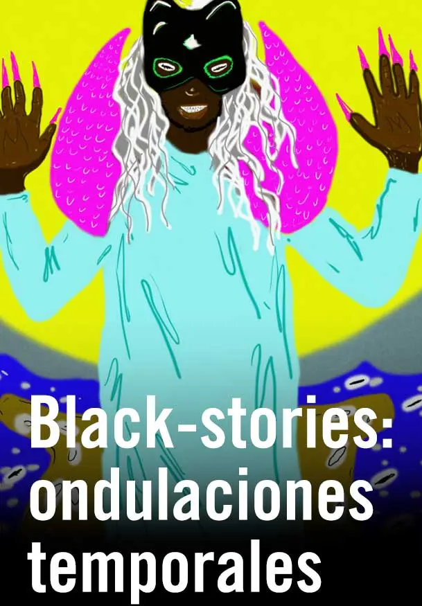 Cartel de Black-stories: ondulaciones temporales