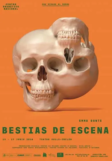 Cartel de Bestias de escena (Una mirada al mundo)