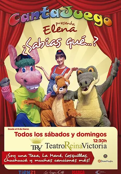Cartel de Cantajuego: Elena ¿Sabías que...?