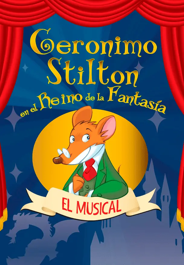 Cartel de Geronimo Stilton: En el Reino de la Fantasía