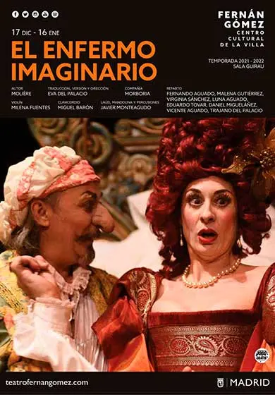 Cartel de Eva del Palacio: El Enfermo Imaginario