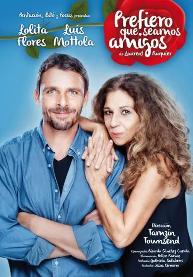Cartel de Prefiero que seamos amigos