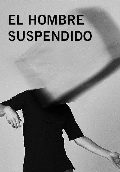 Cartel de El hombre suspendido