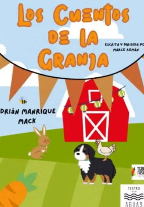Cartel de Los cuentos de la granja