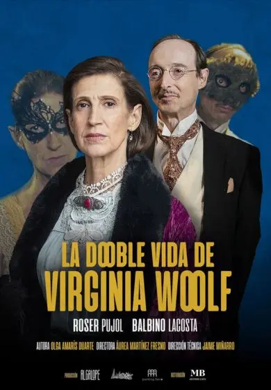 Cartel de La doble vida de Virginia Woolf