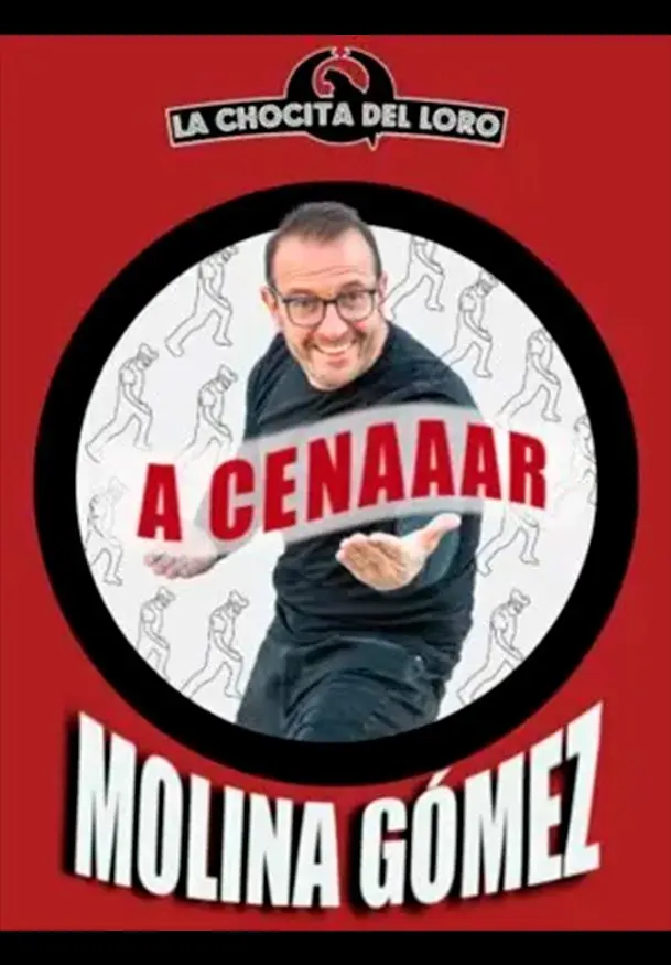 Cartel de Molina Gómez: A cenaaar