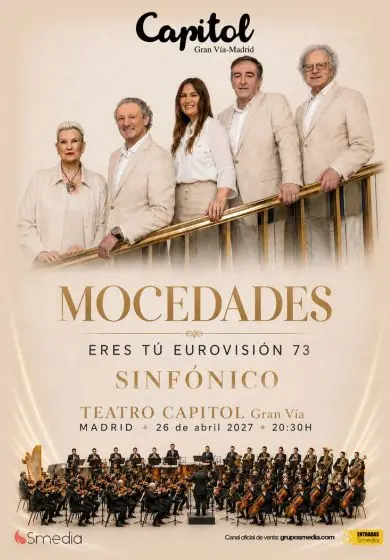 Cartel de Mocedades Sinfónico - Eres tú