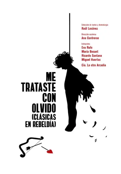 Cartel de Me trataste con olvido (Clásicas en rebeldía)