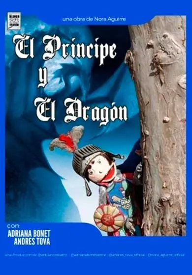 Cartel de El príncipe y el dragón