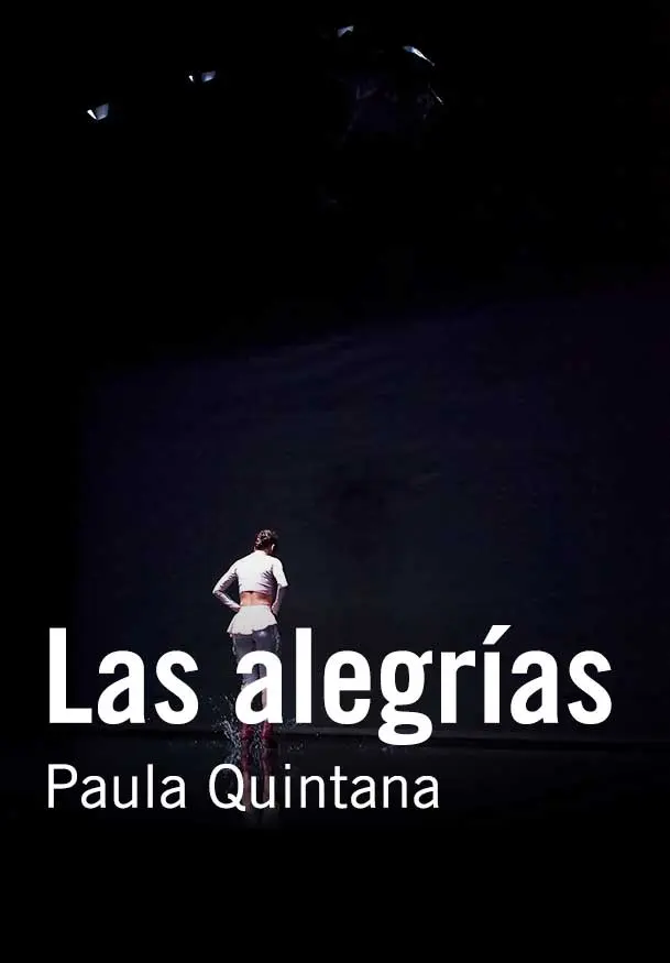 Cartel de Las alegrías - Paula Quintana