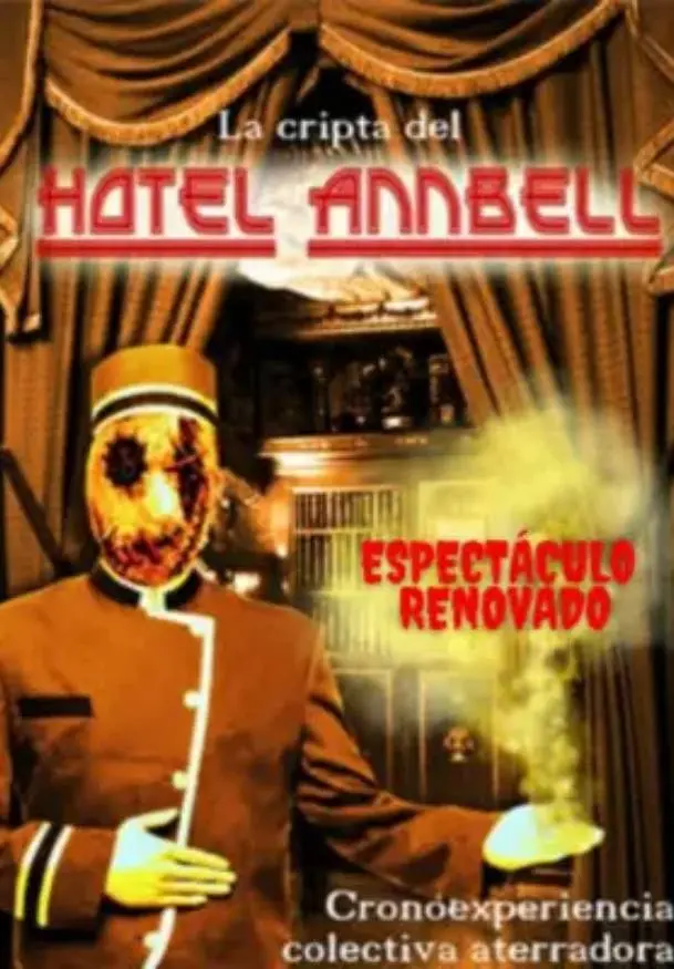 Cartel de La cripta del Hotel Annbell