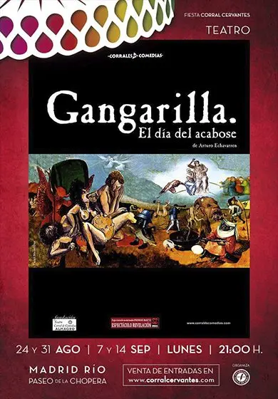 Cartel de Gangarilla. El día del acabose
