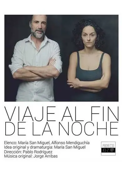 Cartel de Viaje al fin de la noche