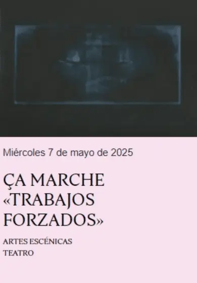 Cartel de Trabajos forzados