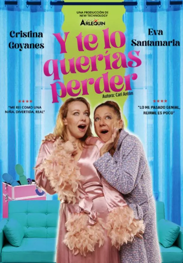 Cartel de Y te lo querías perder