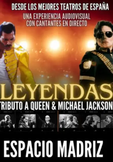 Cartel de Leyendas: tributo a Freddie Mercury & Michael Jackson