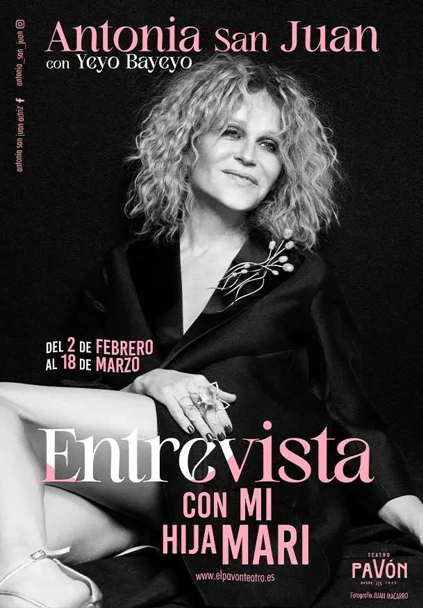 Cartel de Antonia San Juan: Entrevista con mi hija Mari