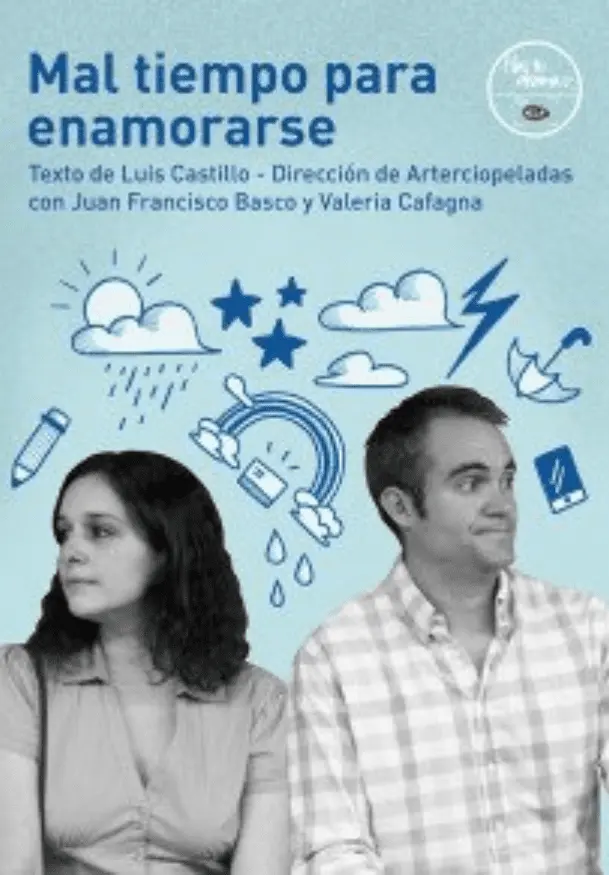 Cartel de Mal tiempo para enamorarse