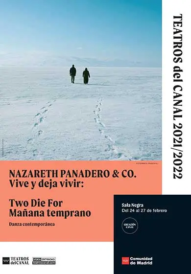 Cartel de Nazareth Panadero & Co.: Vive y deja vivir: Two Die For y Mañana temprano