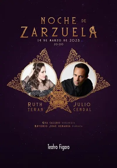 Cartel de Noche de Zarzuela