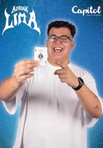 Cartel de Show de Magia y Humor - Adrián Lima