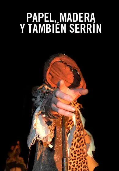 Cartel de Papel, Madera y también Serrín