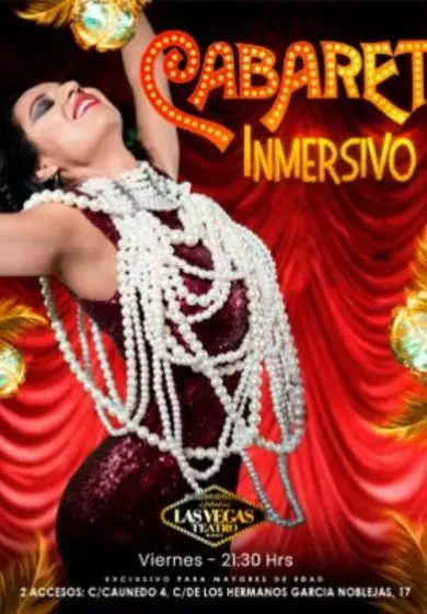 Cartel de Cabaret inmersivo