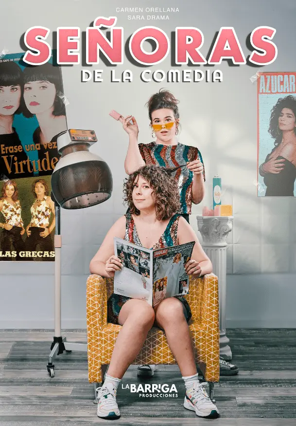 Cartel de Señoras de la comedia