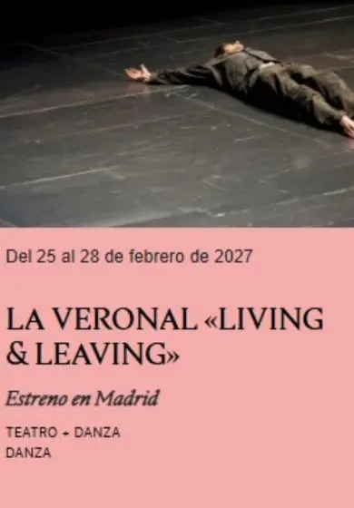 Cartel de Living & Leaving