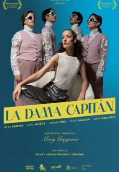 Cartel de La dama capitán