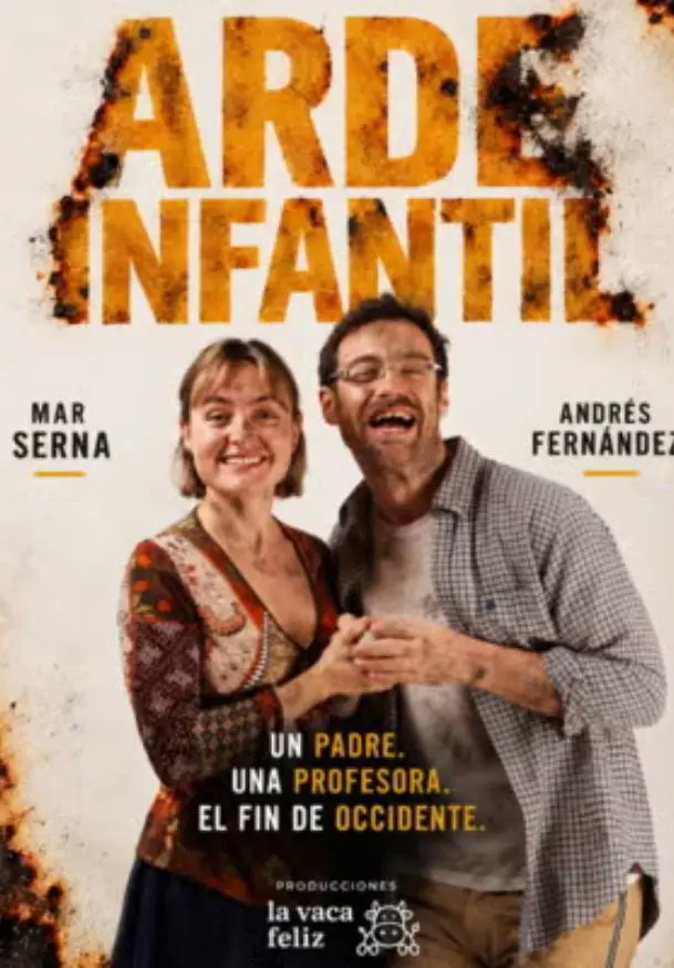 Cartel de Arde infantil