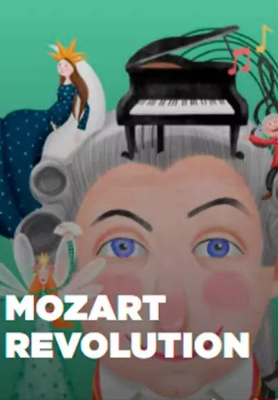 Cartel de El Real Junior: Mozart Revolution